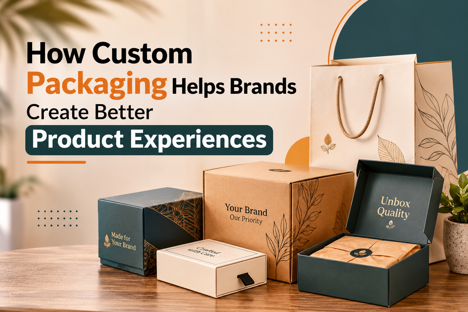 How Custom Packaging Helps Brands Create Better Product Experiences